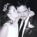 Reception Kiss - August 27, 1999